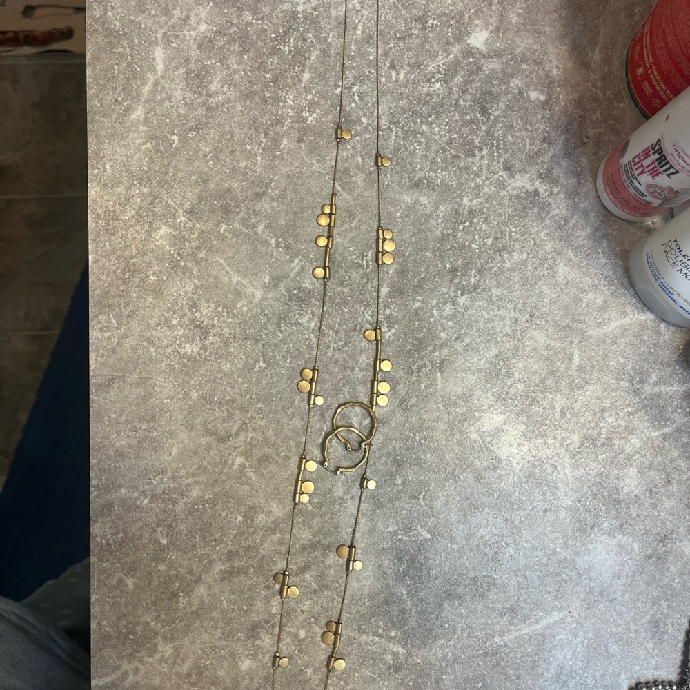 Gold necklace
